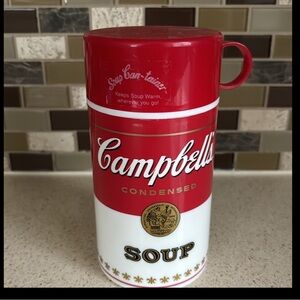 CAMPBELL’S SOUP vtg thermos